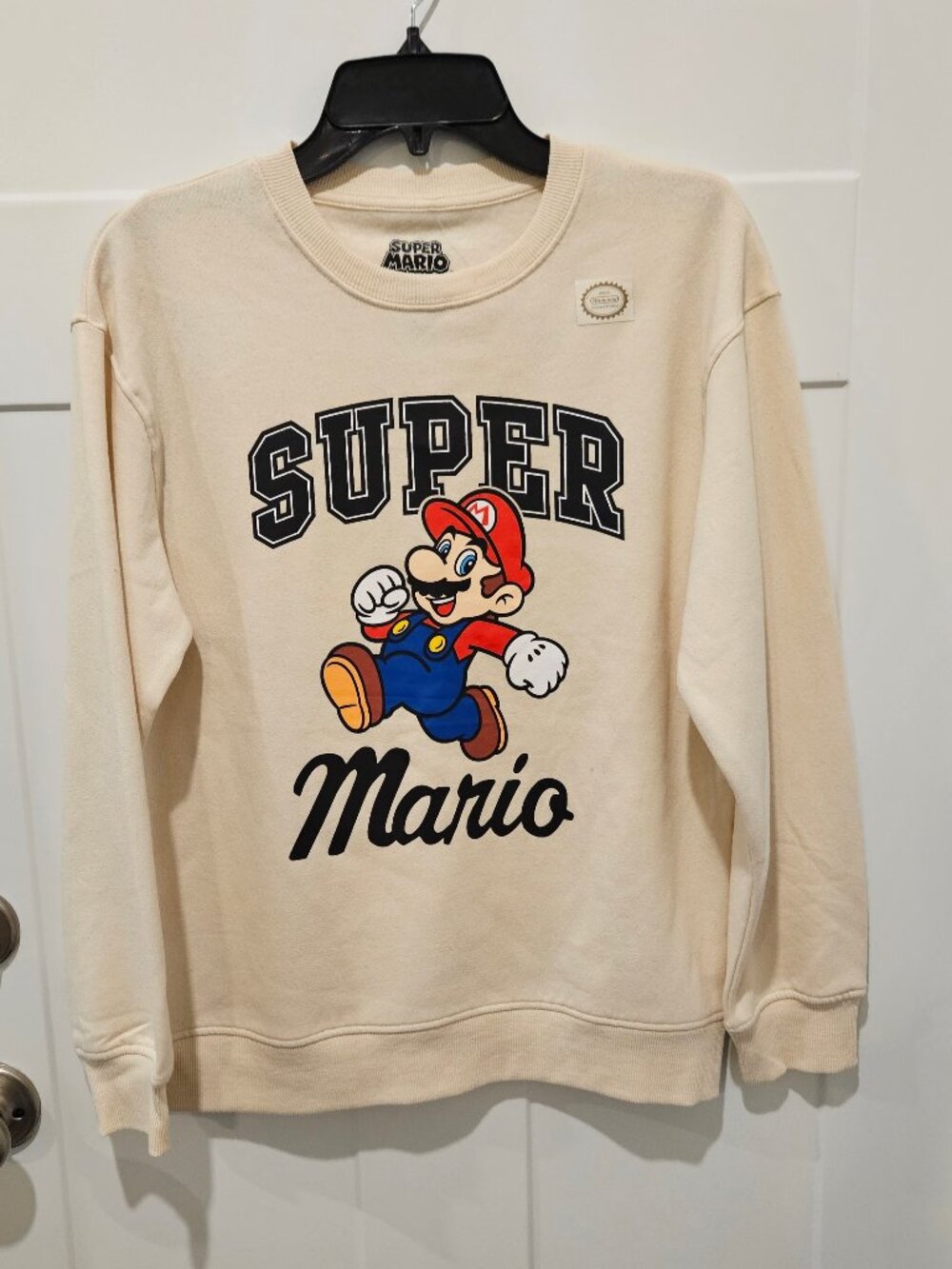 Youth Unisex Sweat Shirt Super Mario L ( 14/16 ) NWT